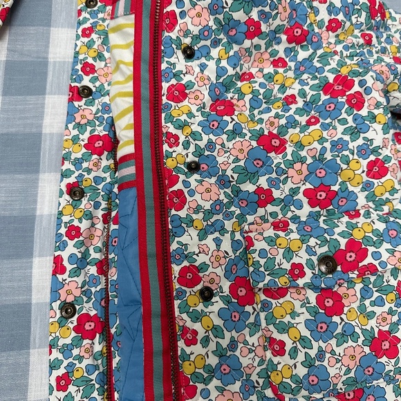 Mini Boden Other - Mini Boden Floral Quilted Jacket